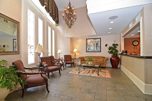 Best Western Plus St. Christopher Hotel reception